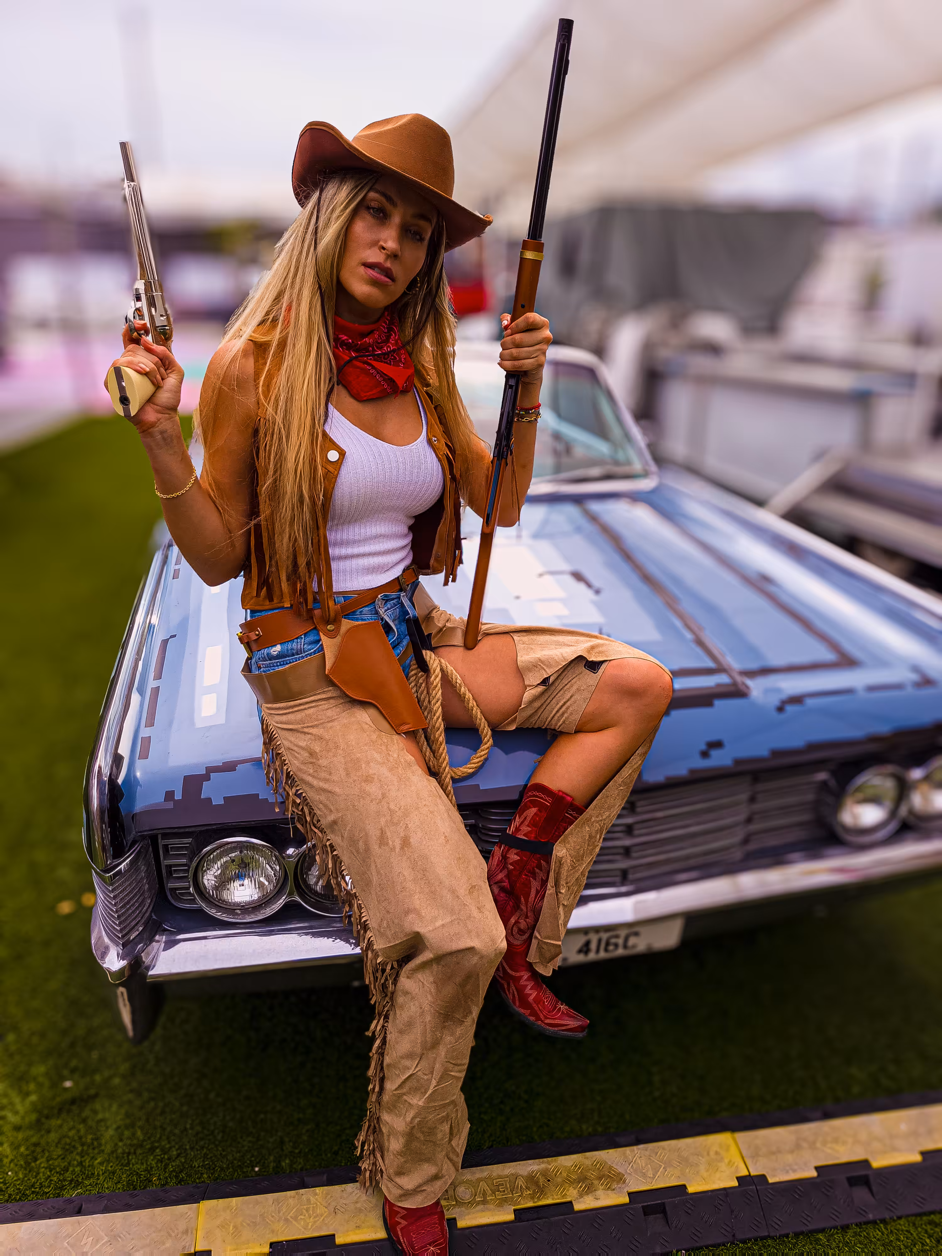 The Bitcoin Cowgirl: The Cowgirl and her Cryptocar Ride