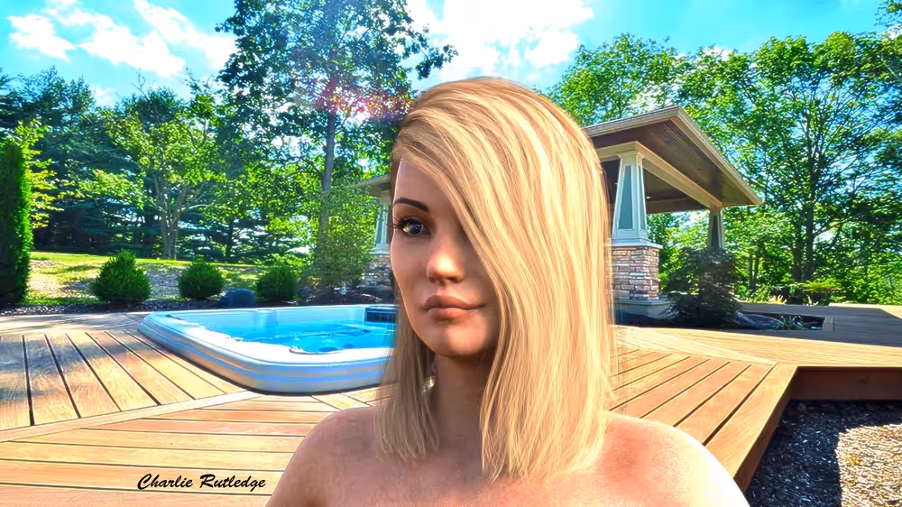 By the pool #1