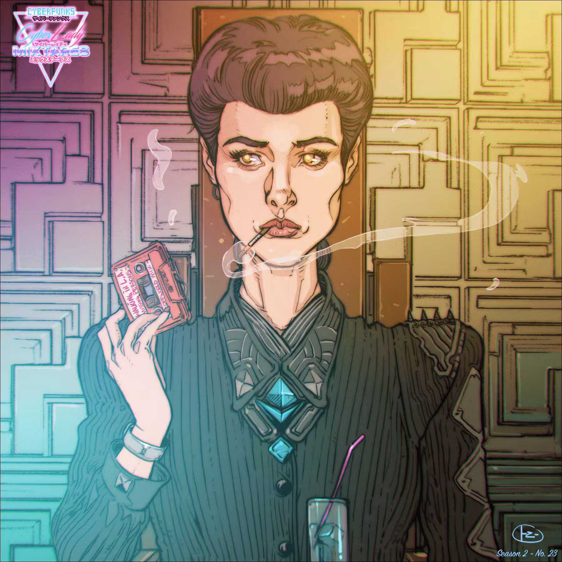 Cyberfunks-Season 2, CyberLady Mixtapes No.23