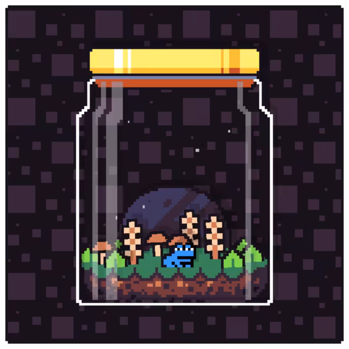Toad Terrarium #124