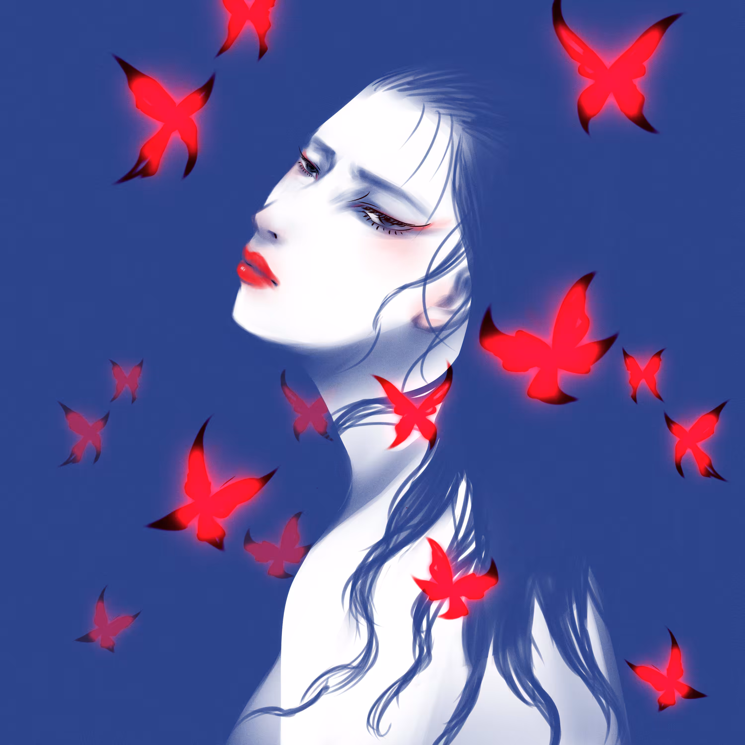 Crimson Butterfly