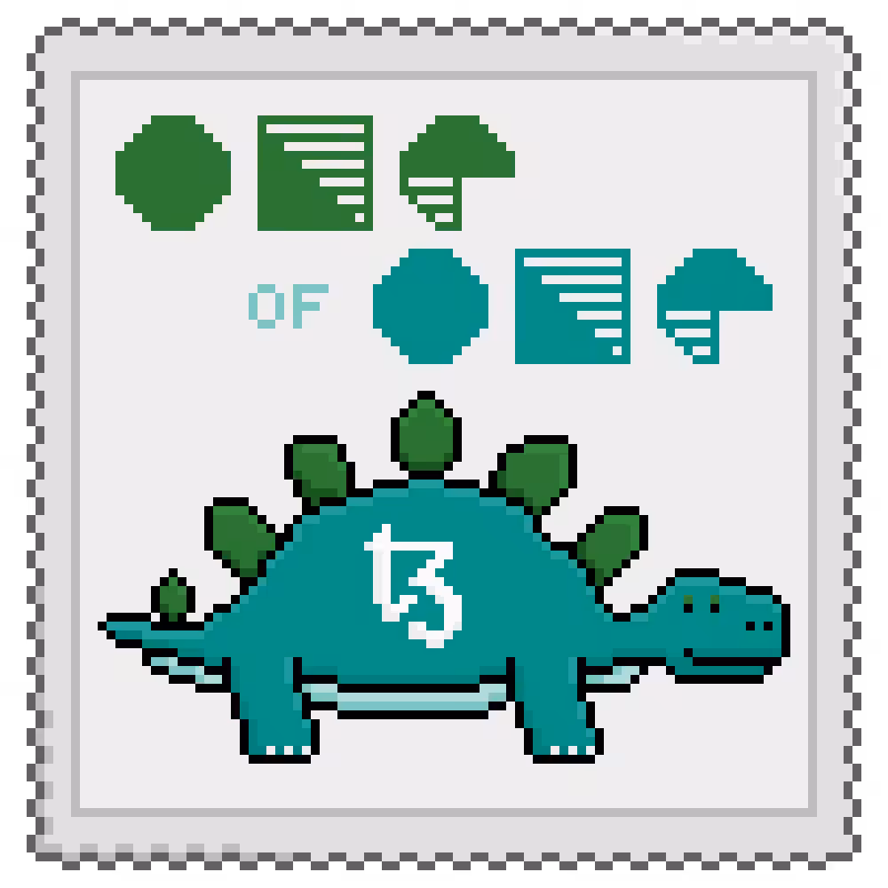 Tezosaurus #5 - 1of1 Tezos