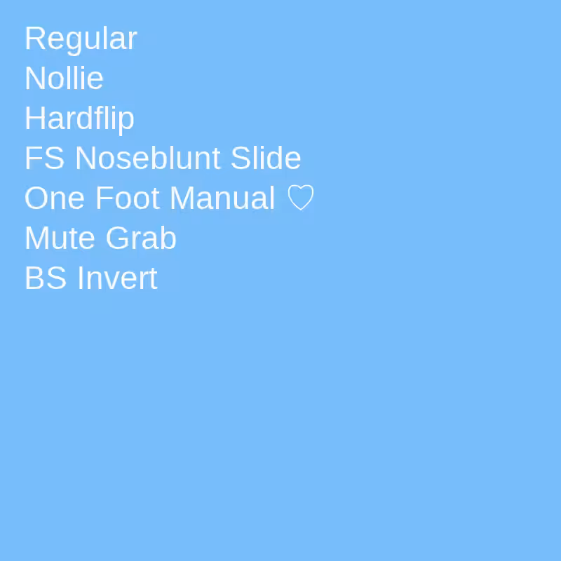 Tricks (for Skaters) #88