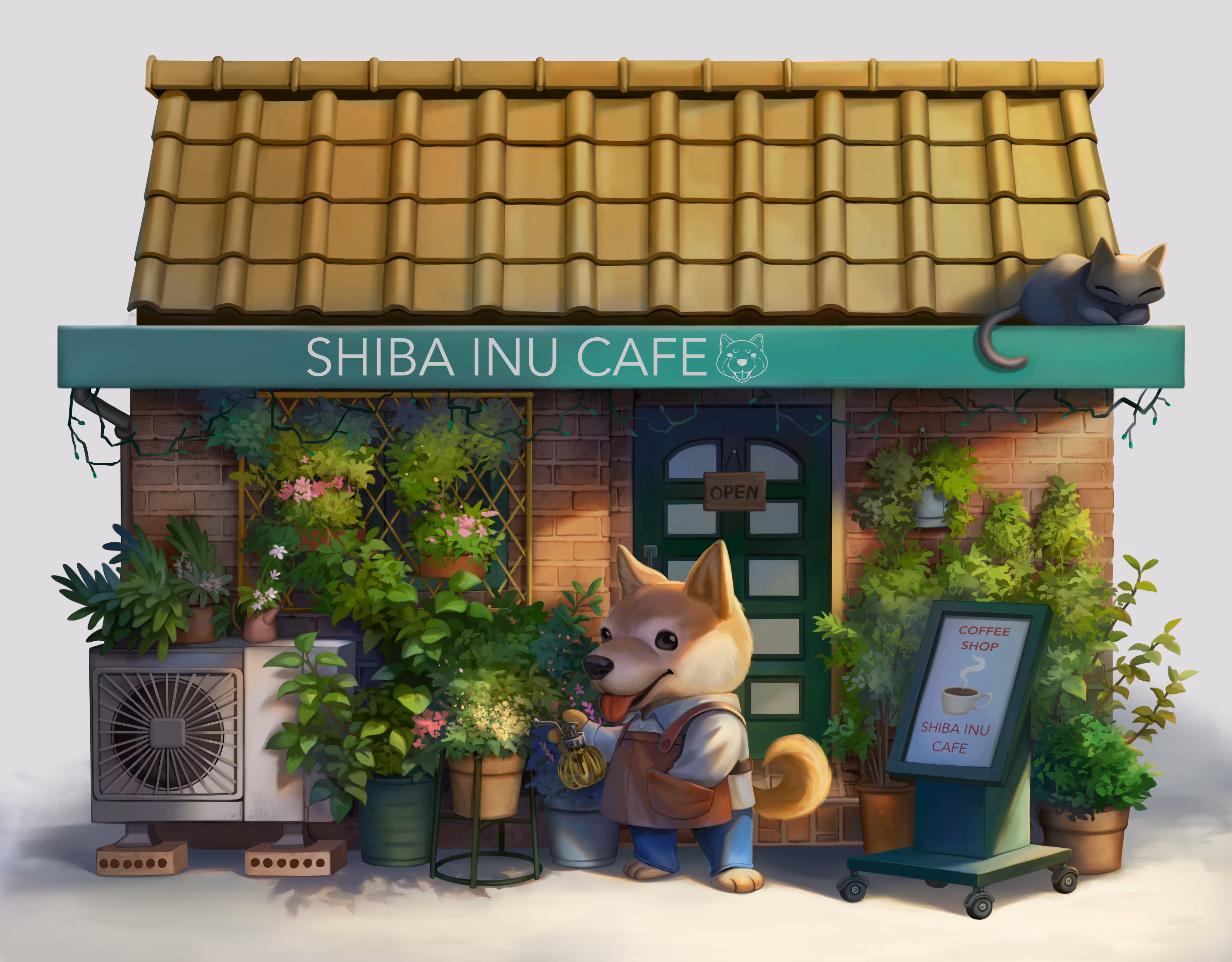 Shiba Inu Cafe