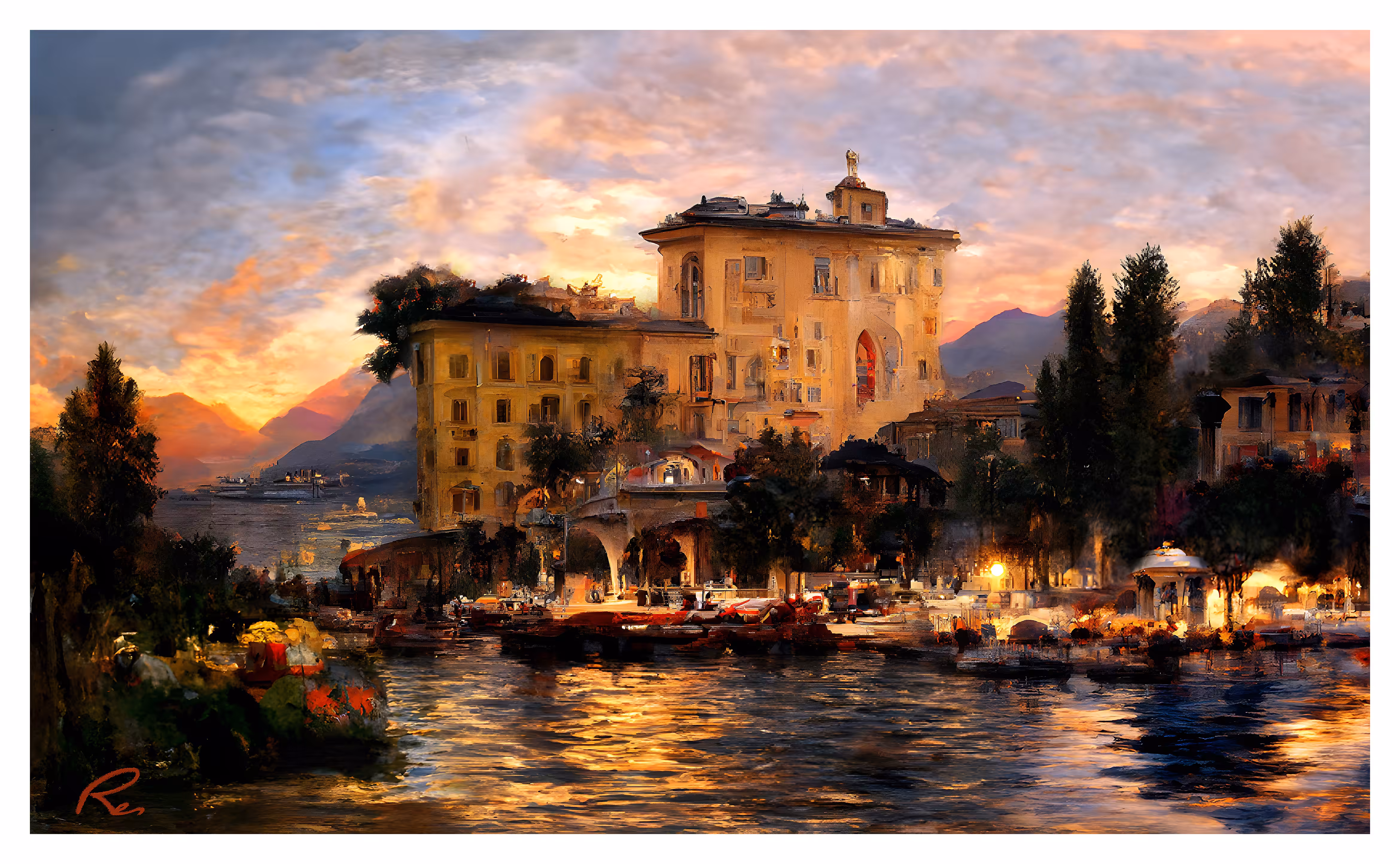 An Evening in Bellagio
