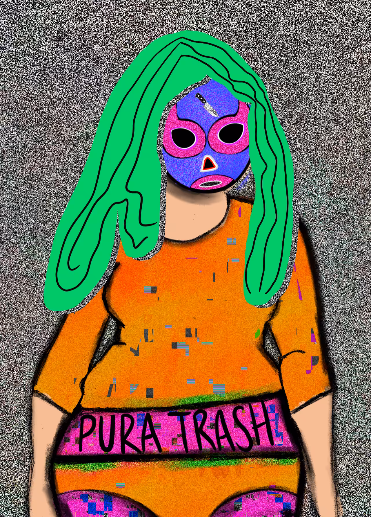 NFT luchadora #46