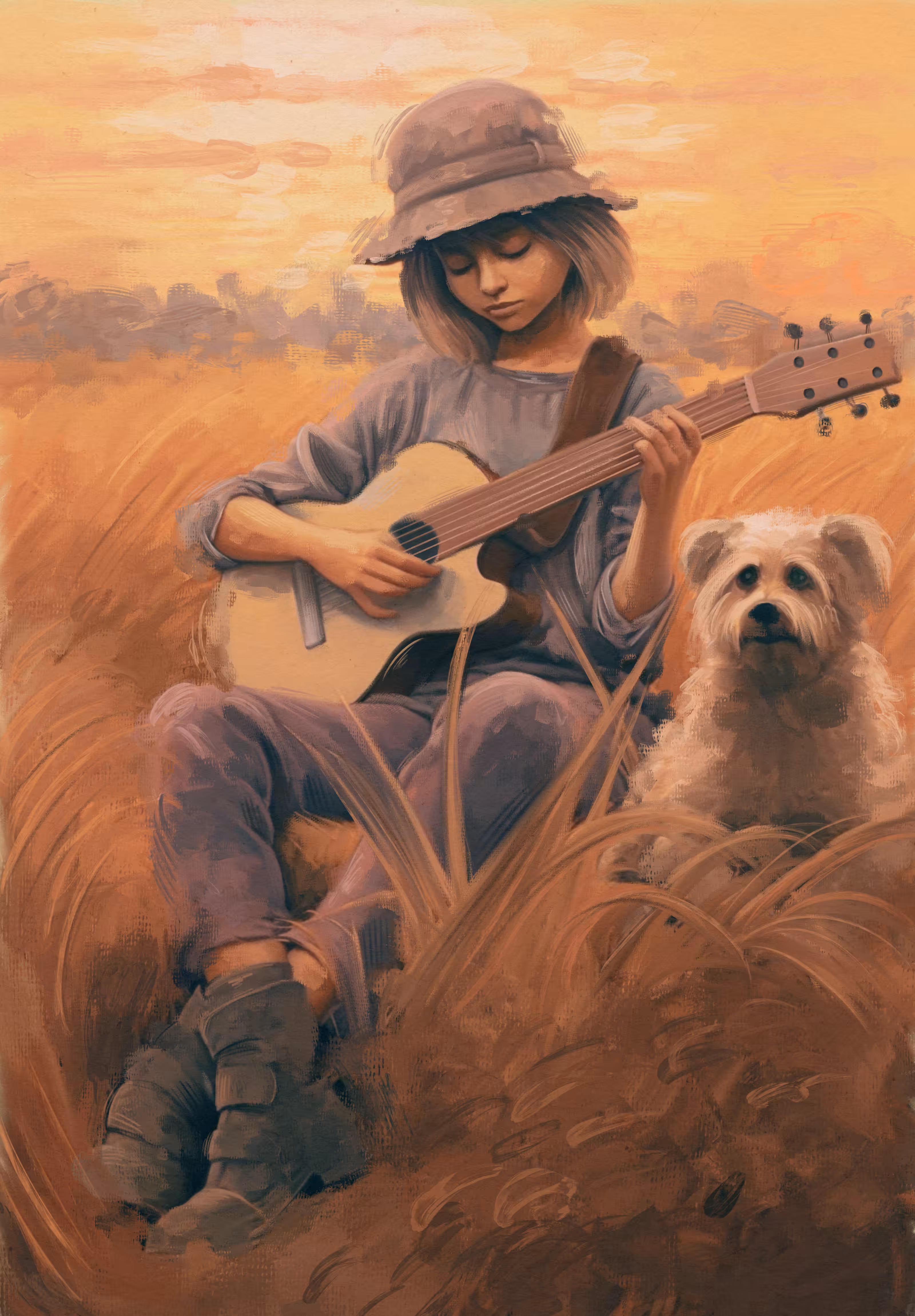 Inspiration at sunset