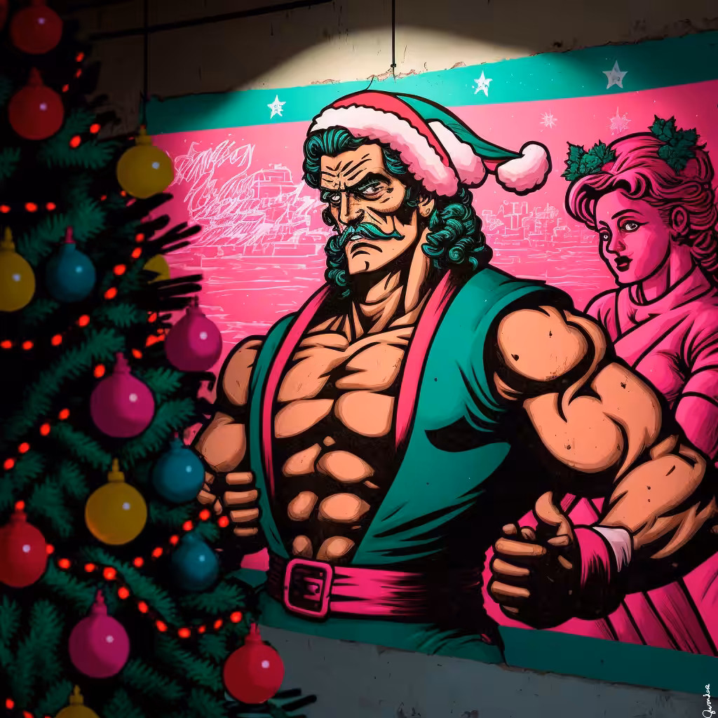 tough hunk xmas party