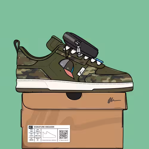 Signature Sneakers Generative: Signature Sneaker #707