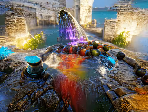 Fountain colors