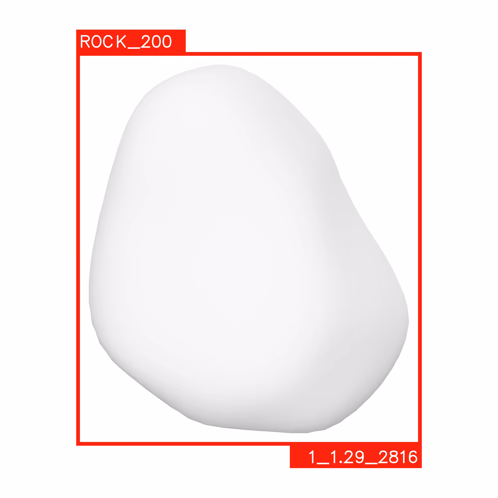 UNSHADED ROCKS: ROCK 200