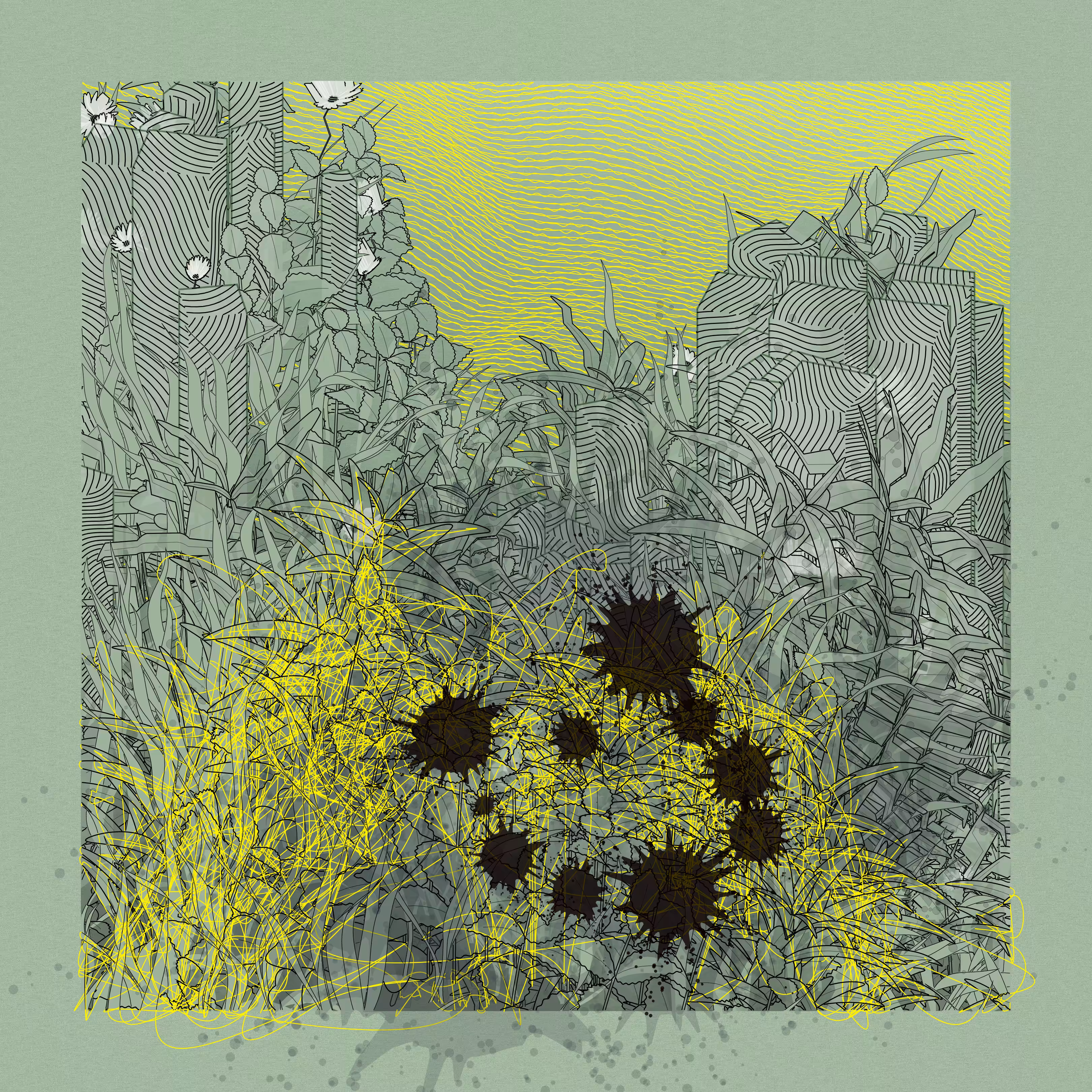 Landscape with Carbon Capture #3837