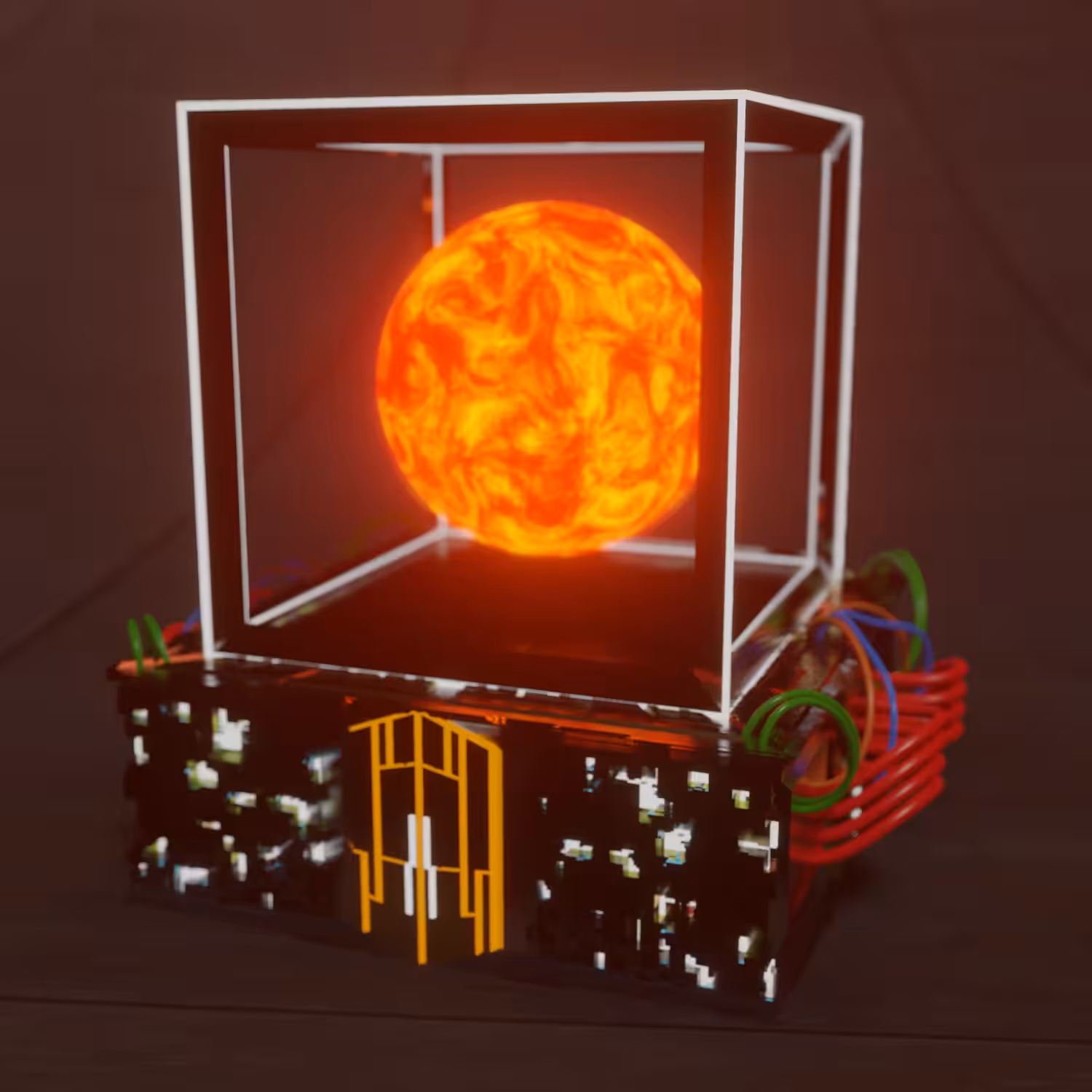 Yellow dwarf star