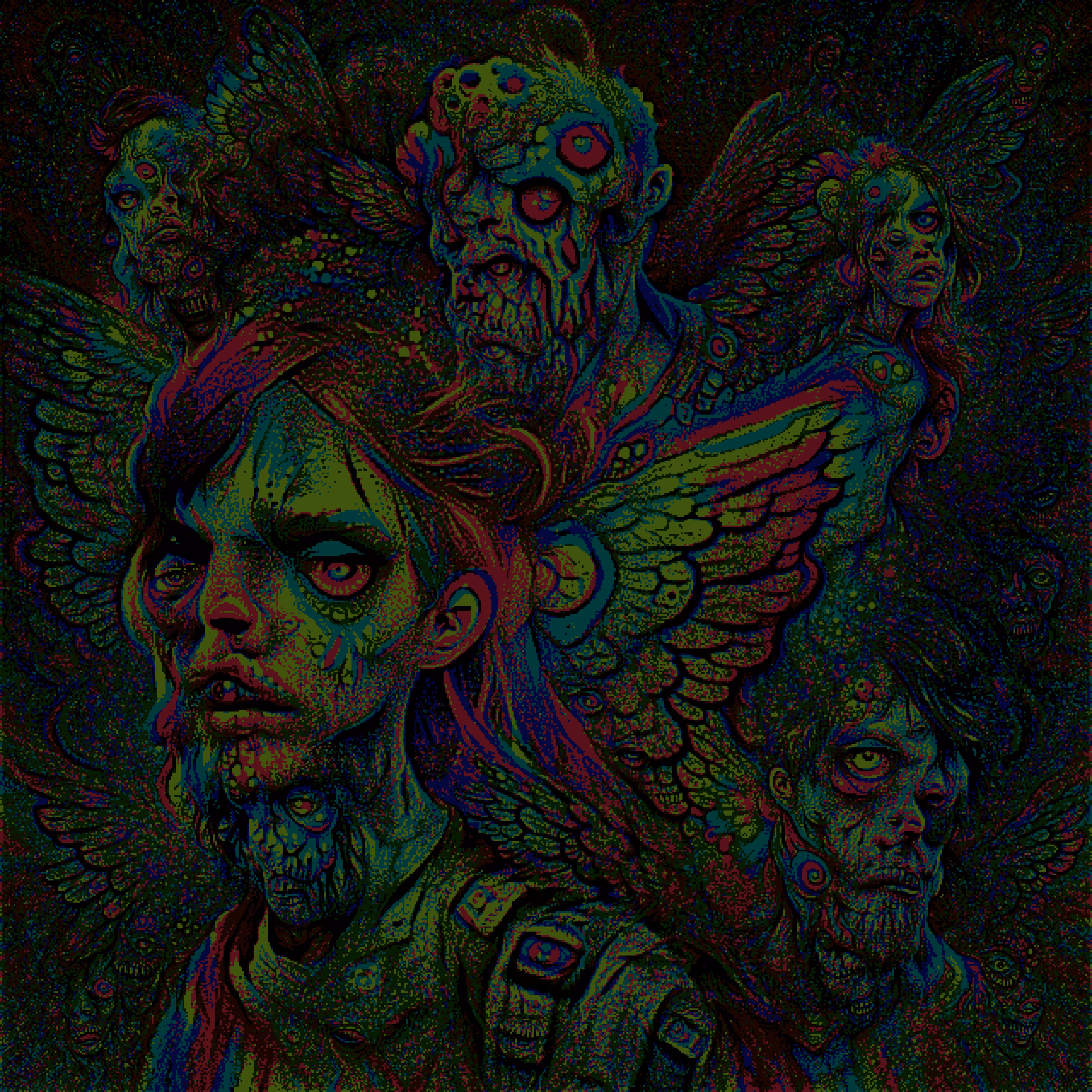 Zombie Portrait 27H