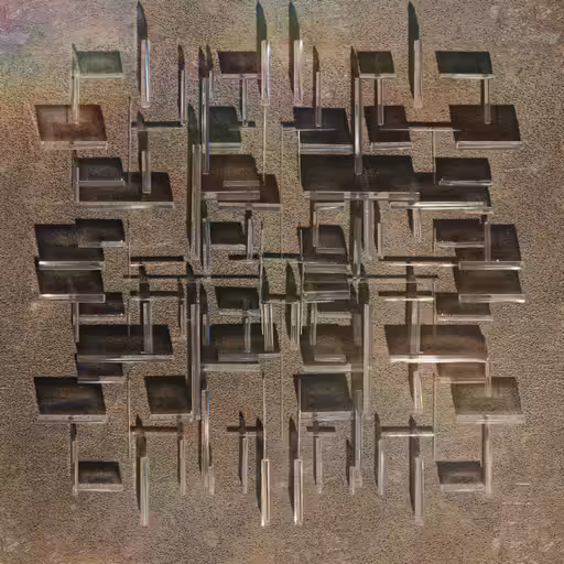 crystalline work (arctic) #45