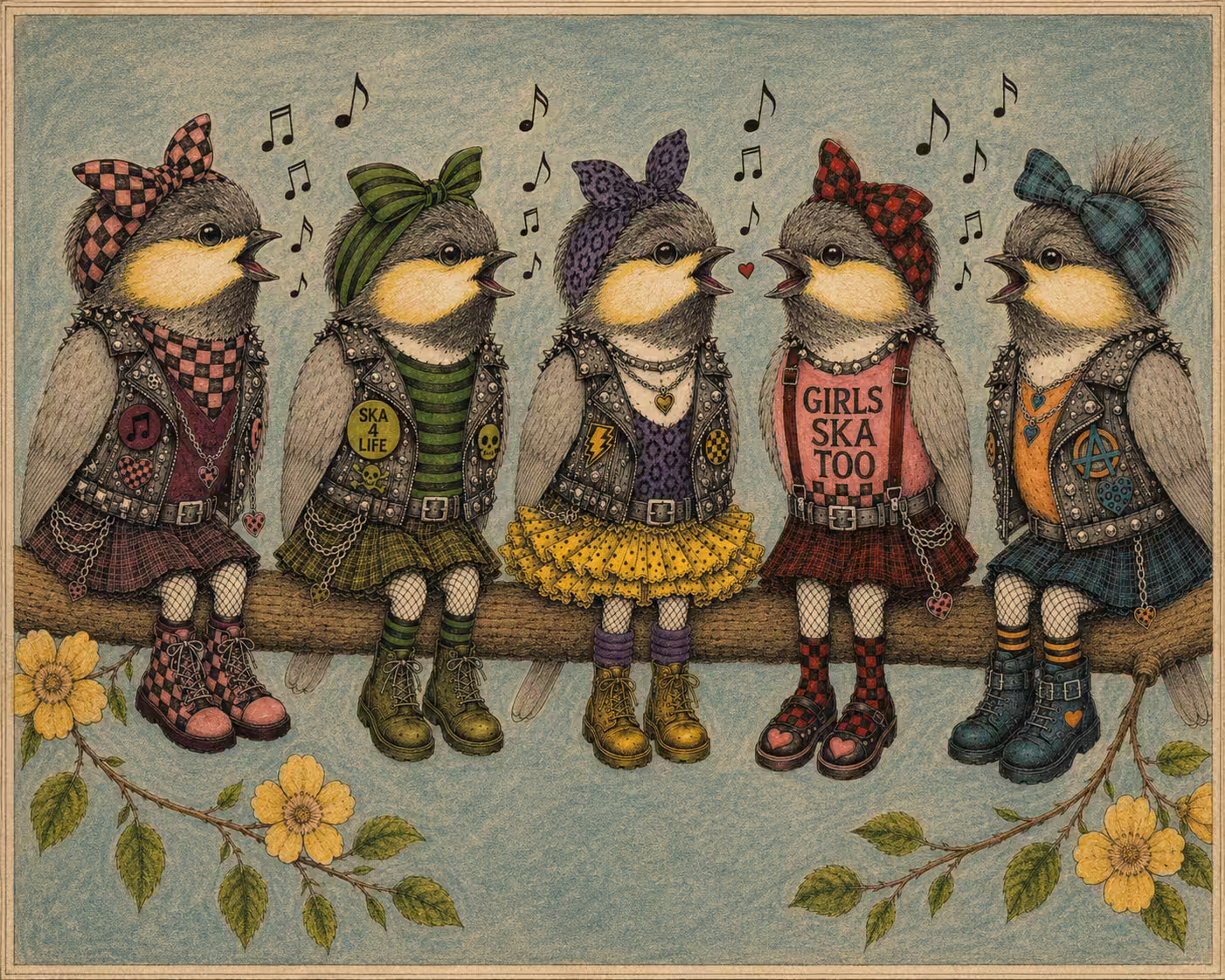 Ska Chickadees