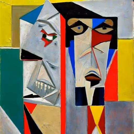 Cubist #37 (Jester's Pride)