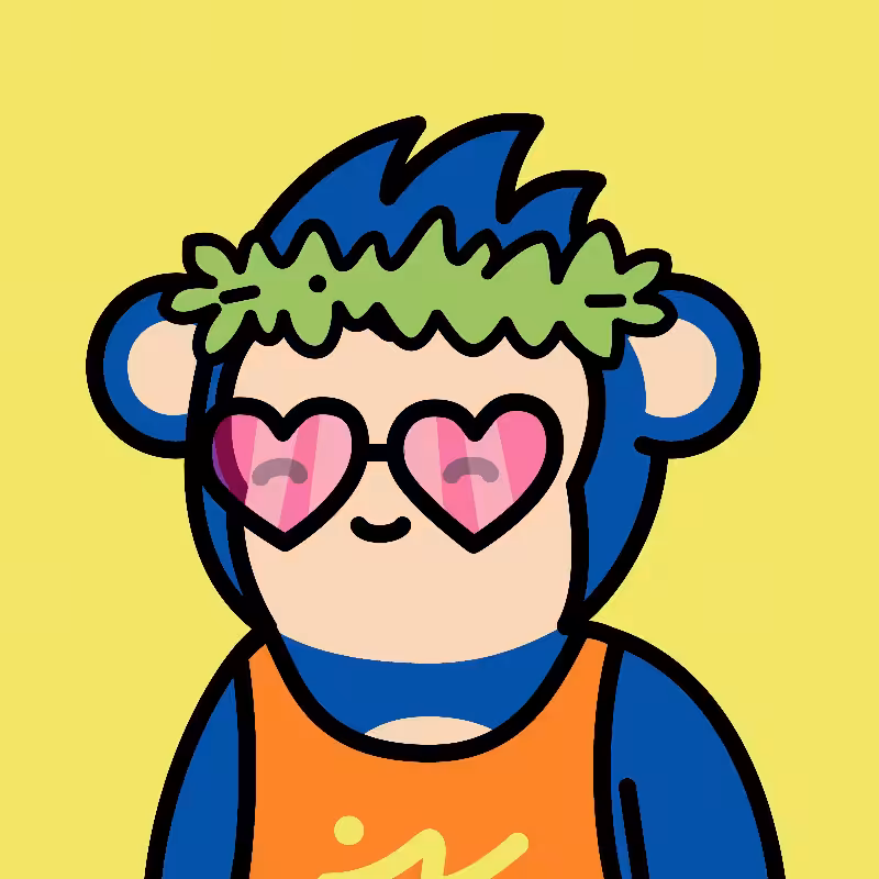 Blue Monkey #10