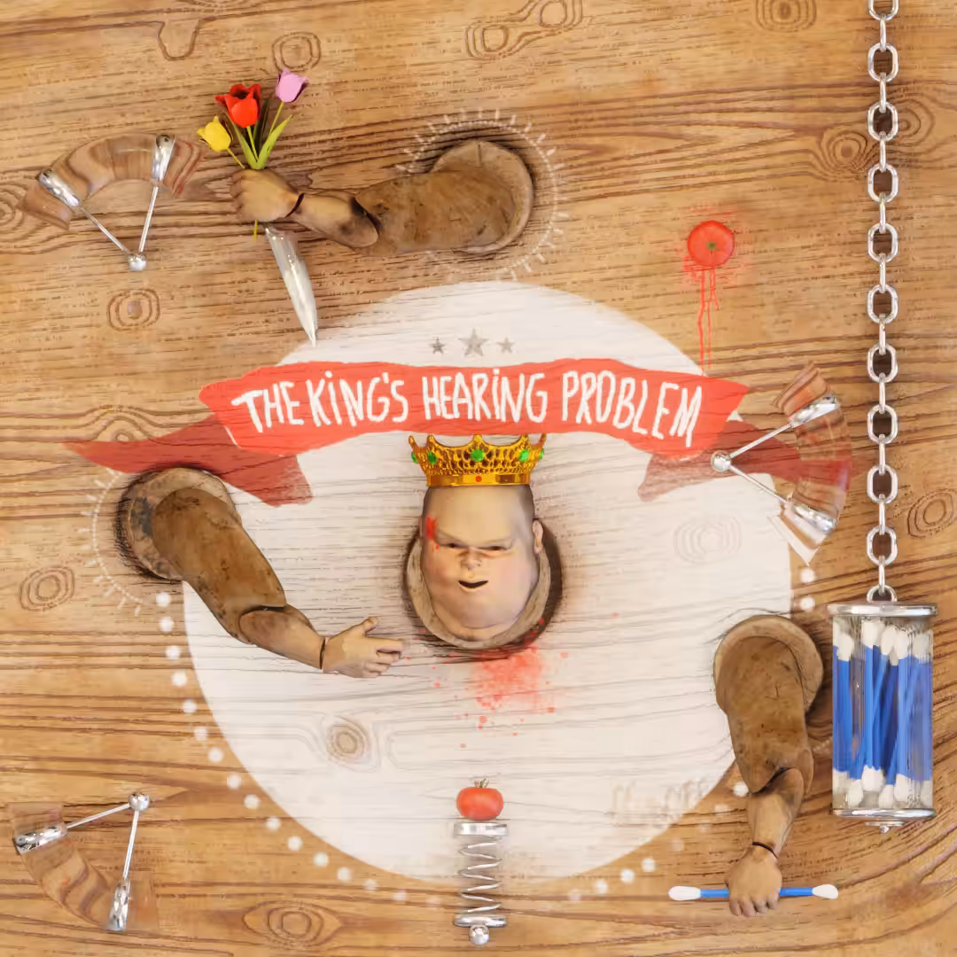 The king's hearing problem