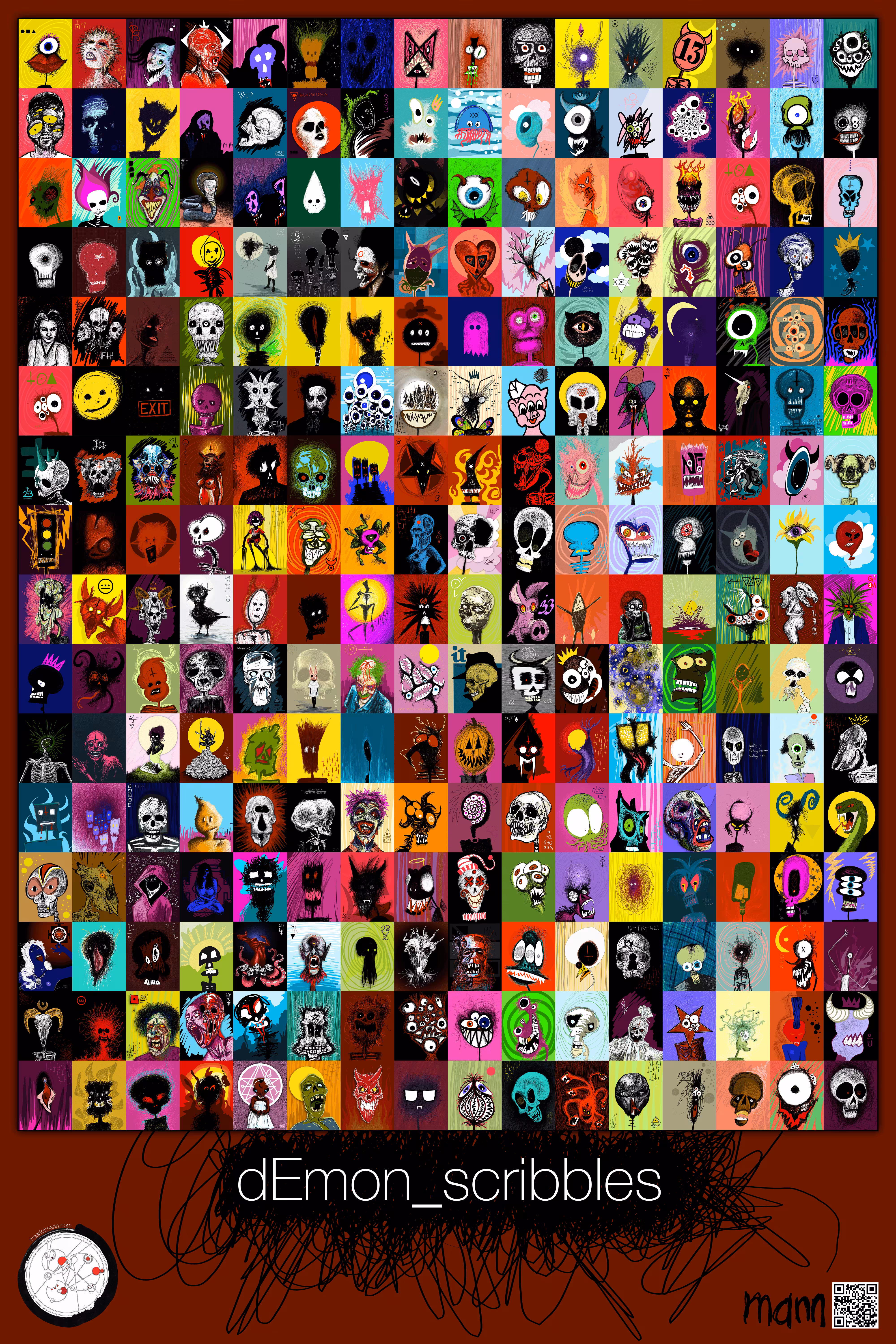 dEmon_scribbles pOster