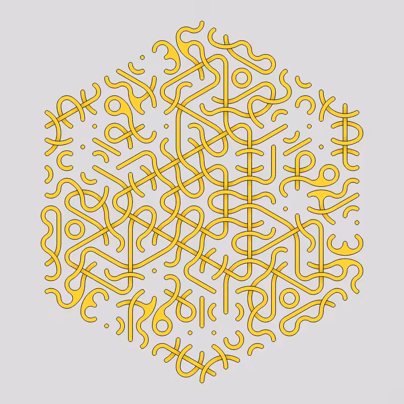 Truchet Threefold Symmetry #76