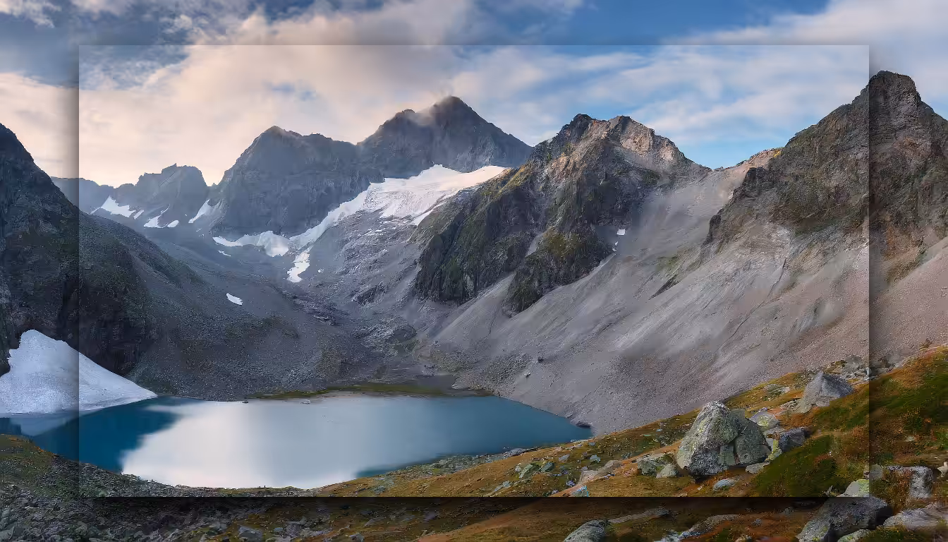 Mountains and Drop Shadows #15