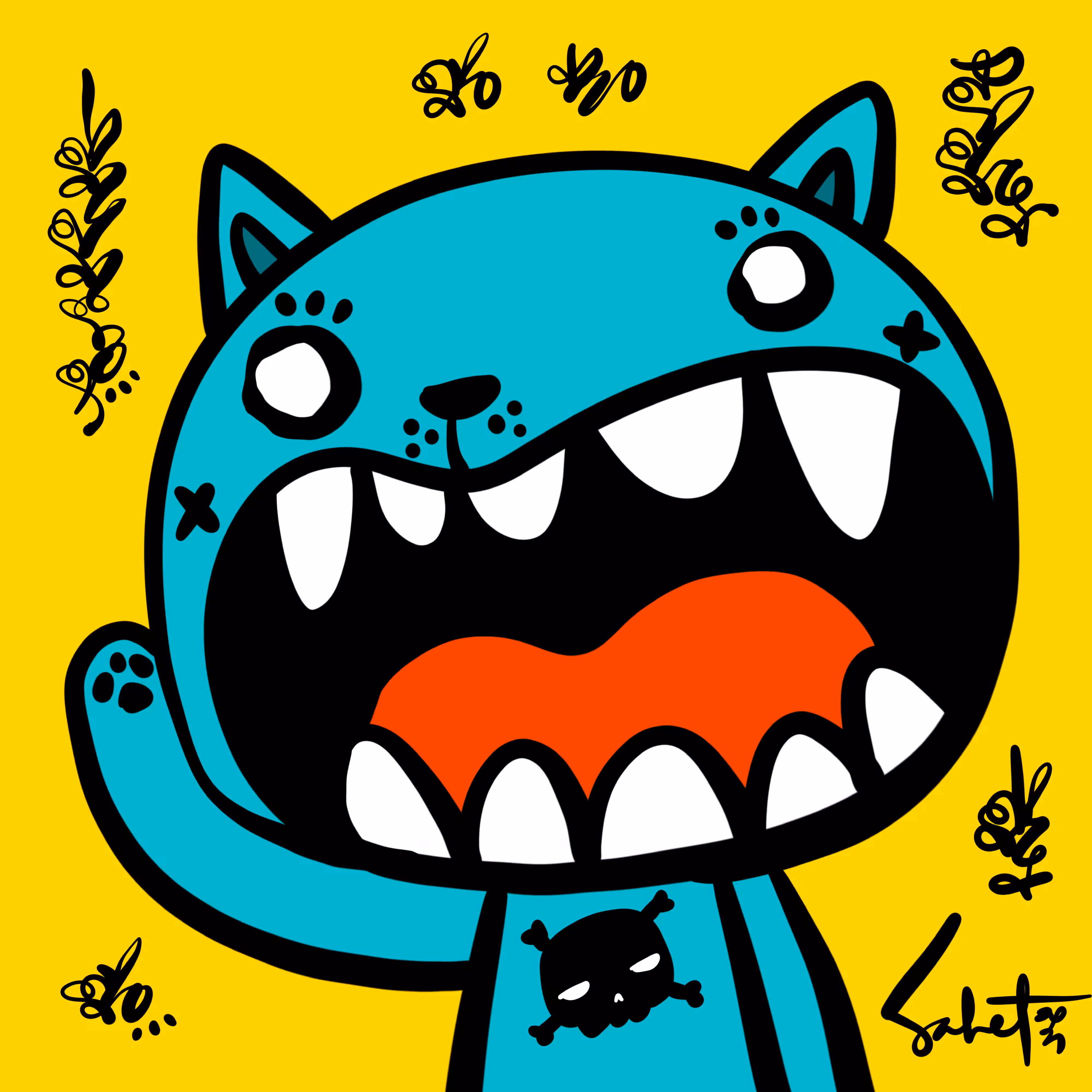Ugly Kitties by Sabet #104