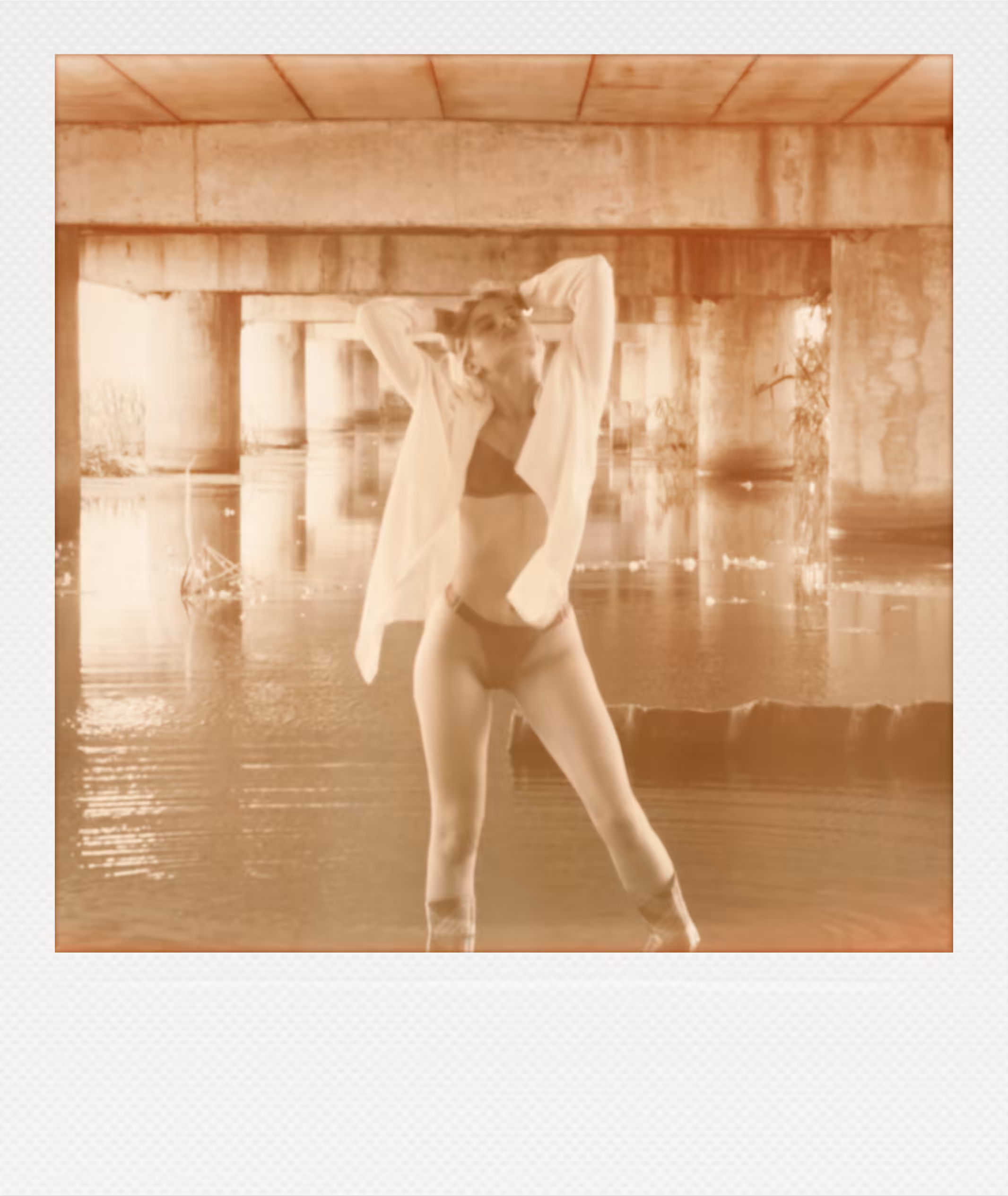 By the river