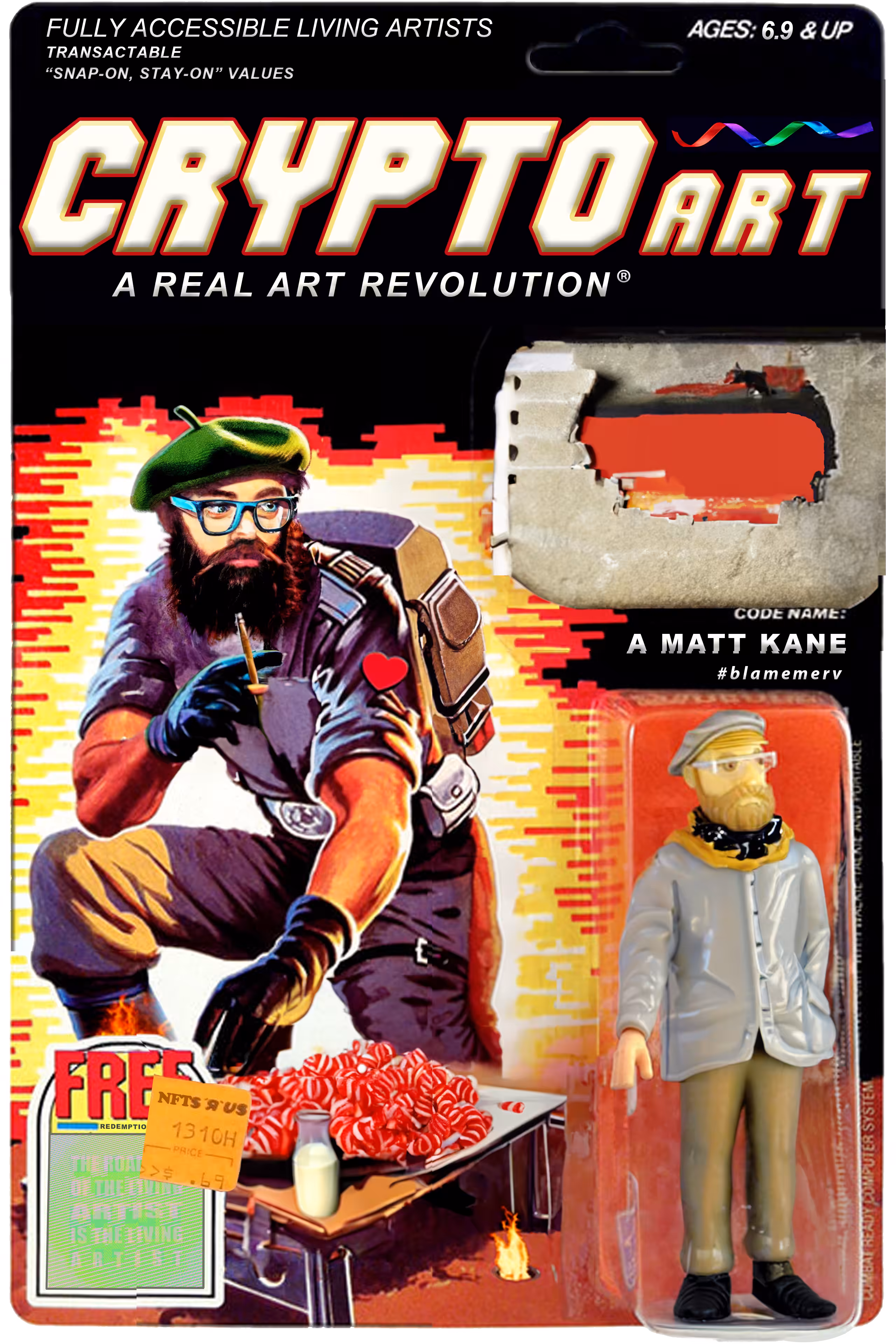 A MATT KANE Action Figure