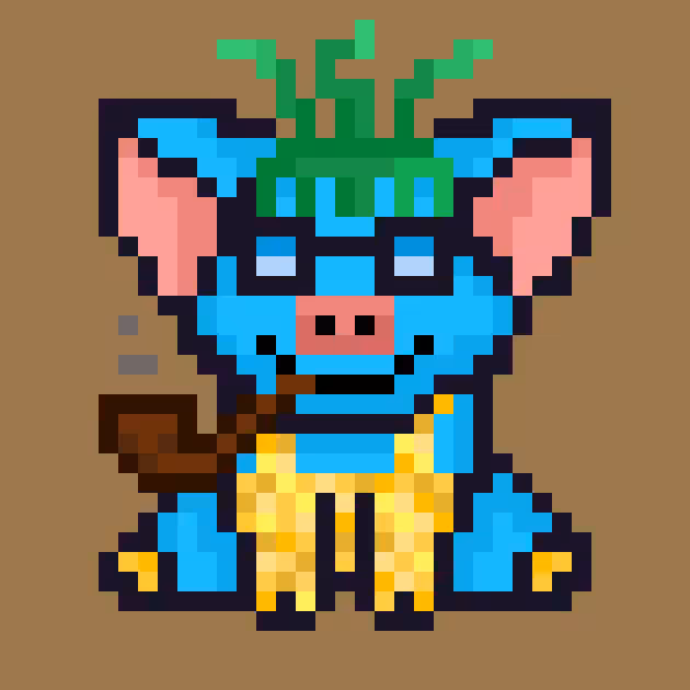 Punk Pig #00177