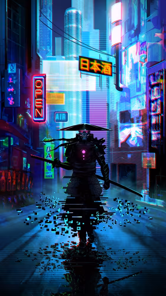 Futuristic Samurai #1