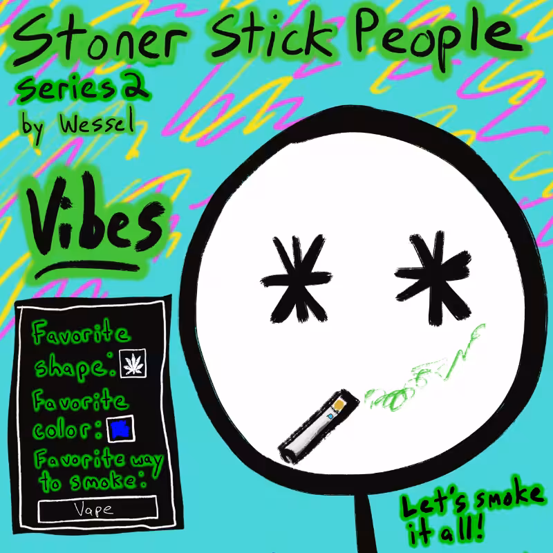 Stoner Stick People Series 2 #49