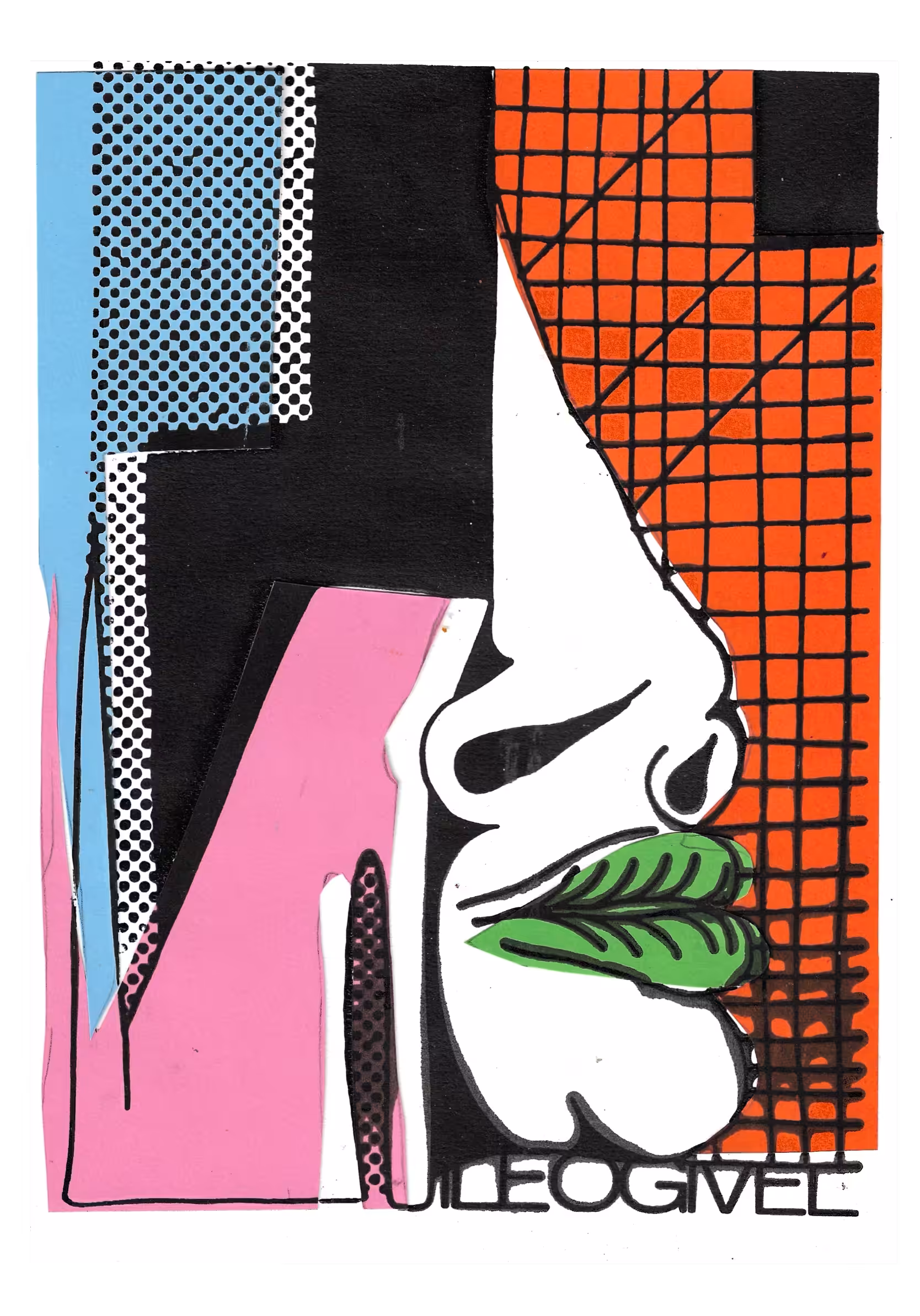 COLLAGE + SILK #4