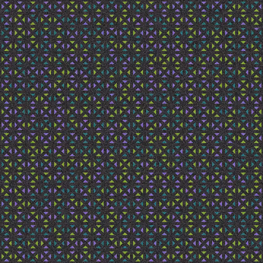Modern Mosaic of Triangles #2