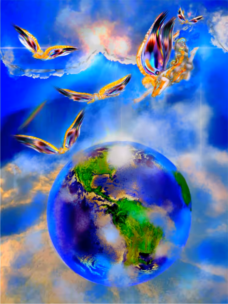 Angels Covering Earth