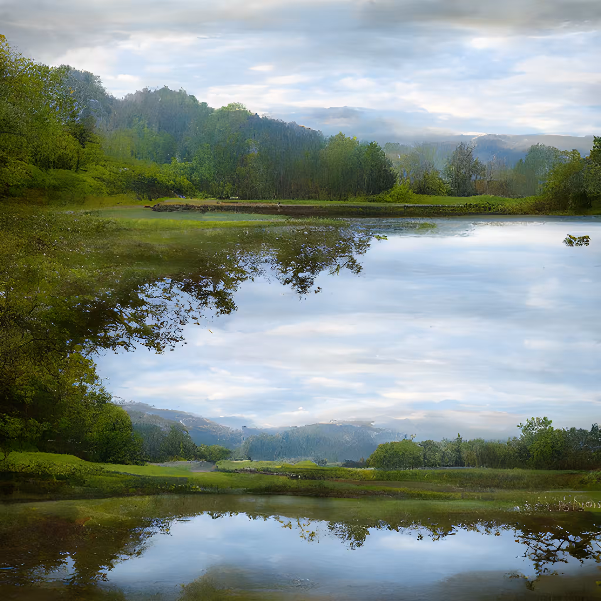 landscape with a lake v2