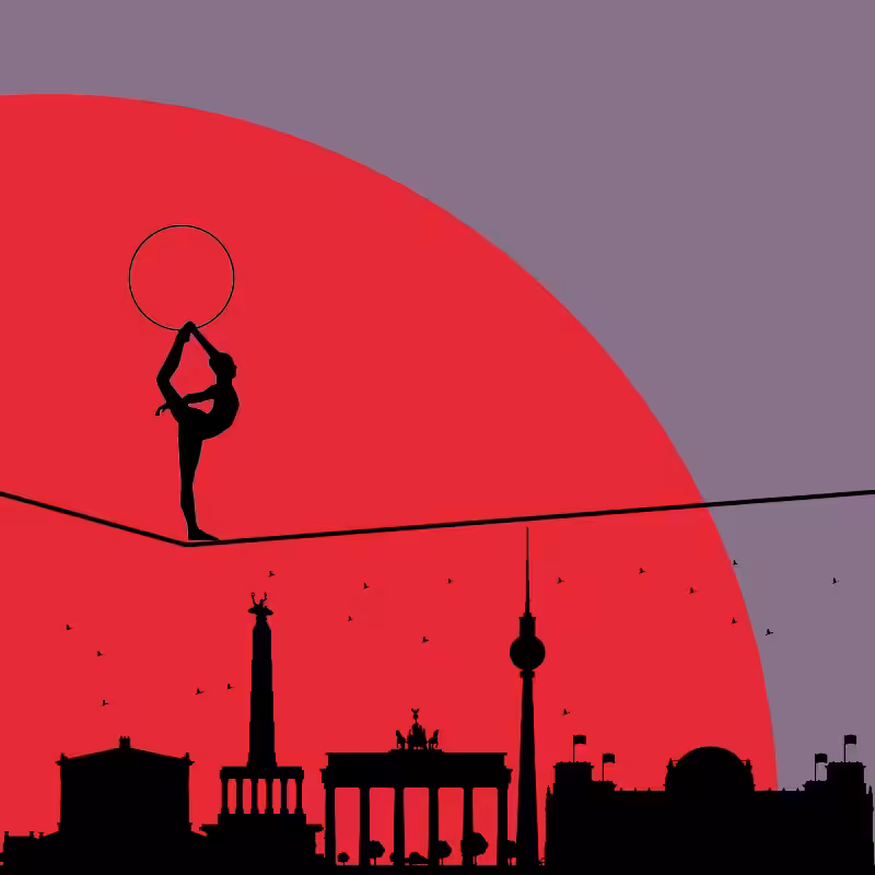 Dancing over the city #32