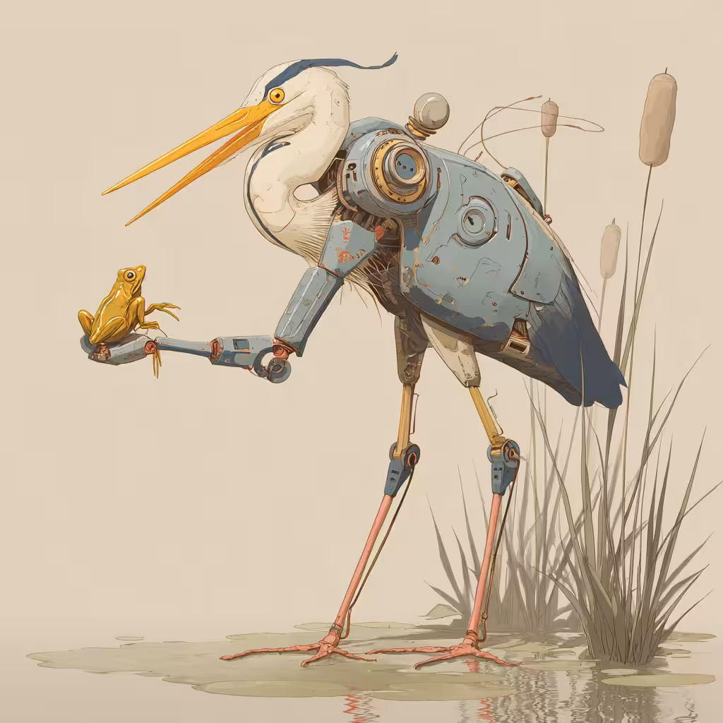 The Heron and the Frog