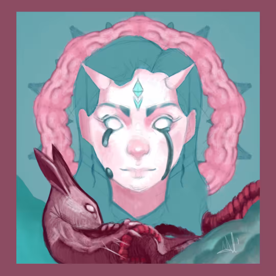 "Blood Rabbit" NFT Collectible 