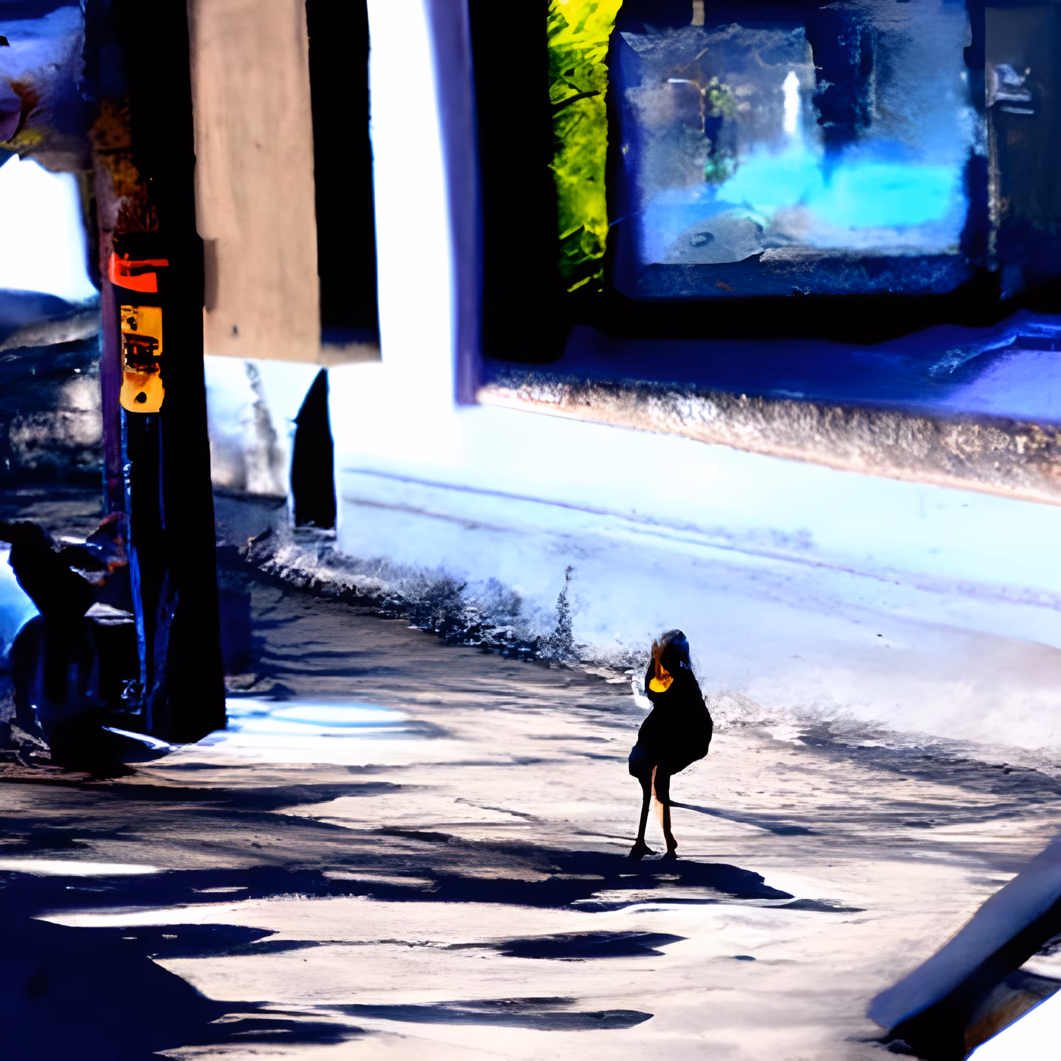 I FELT SO small small s m a l l THAT MORNING! Was I really? Was I?