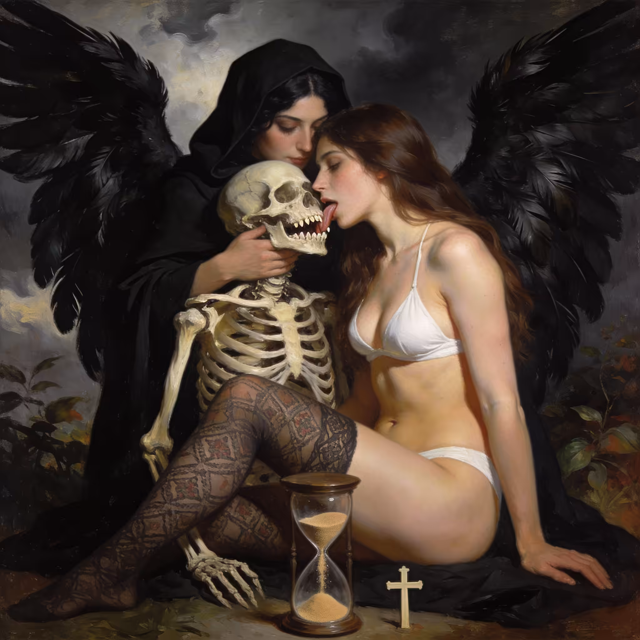 The Kiss of Fleeting Time