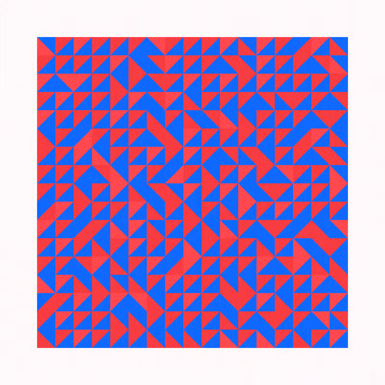 Triangle Pattern II #47