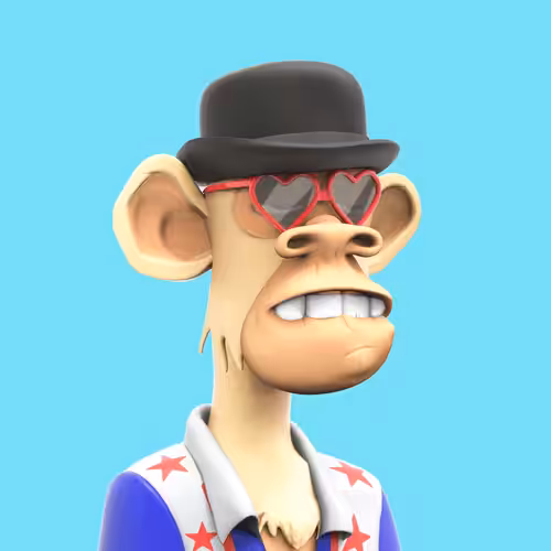 Bored Ape Yacht Club 3D #3736
