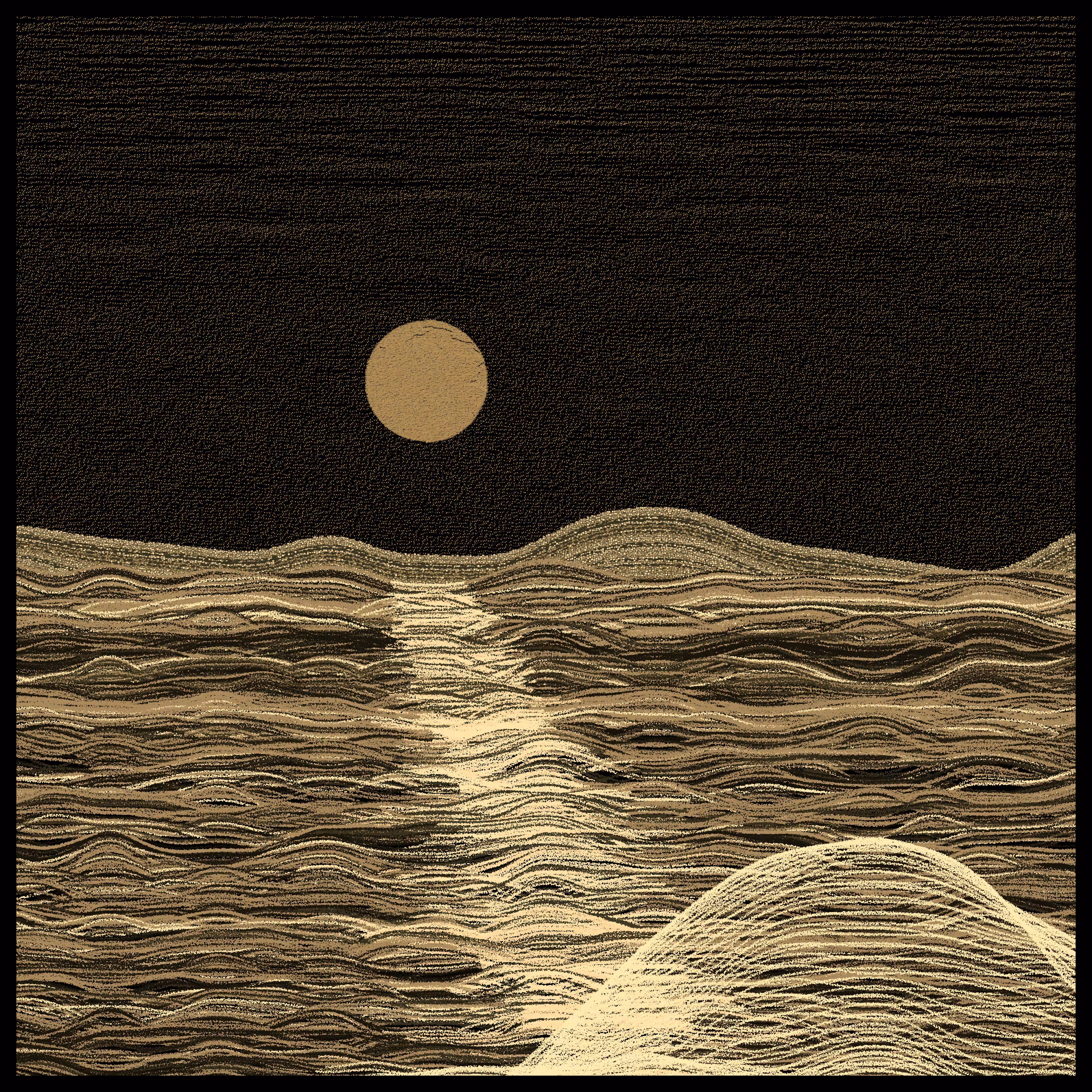 Moonlit Sea #158