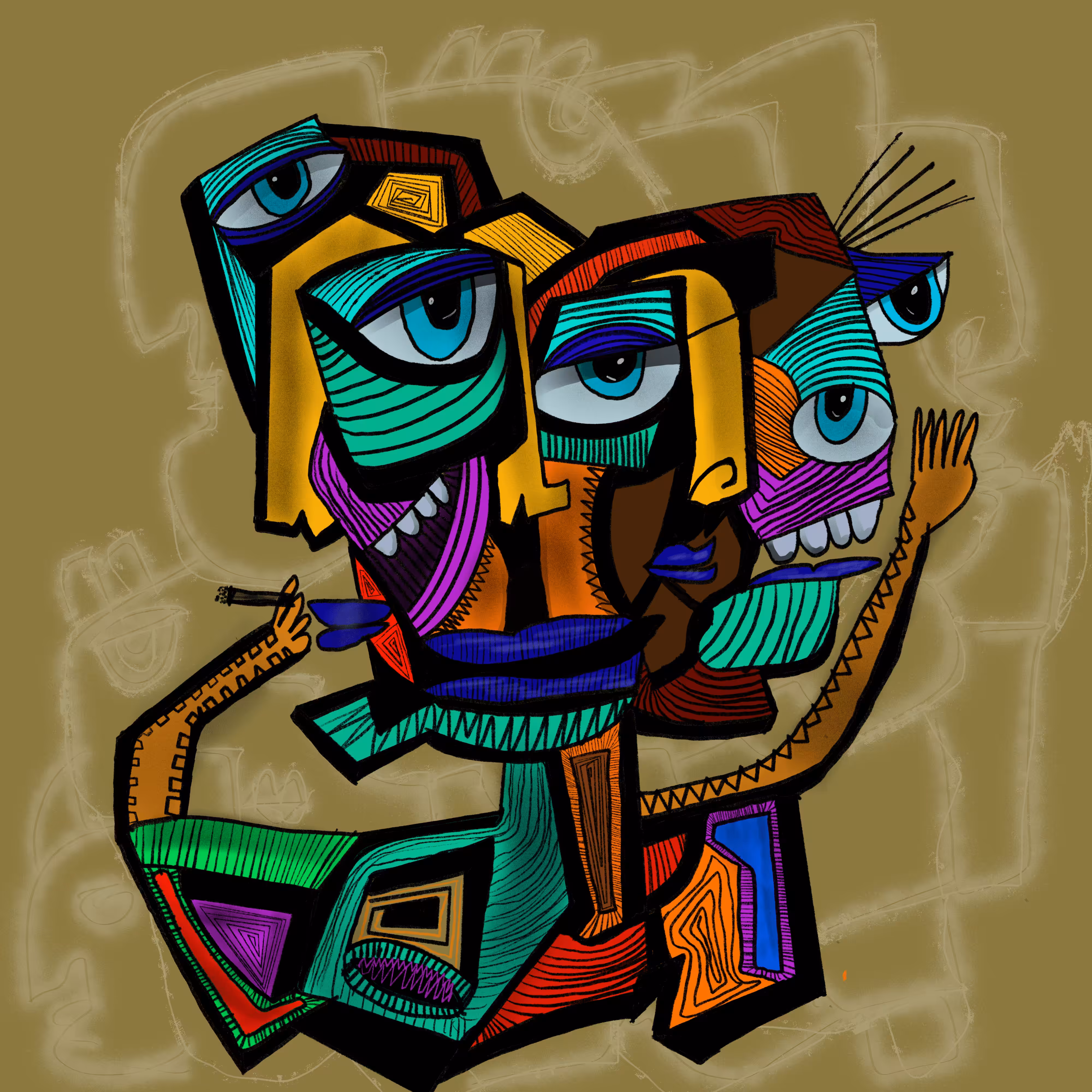 Artistic Faces #0039