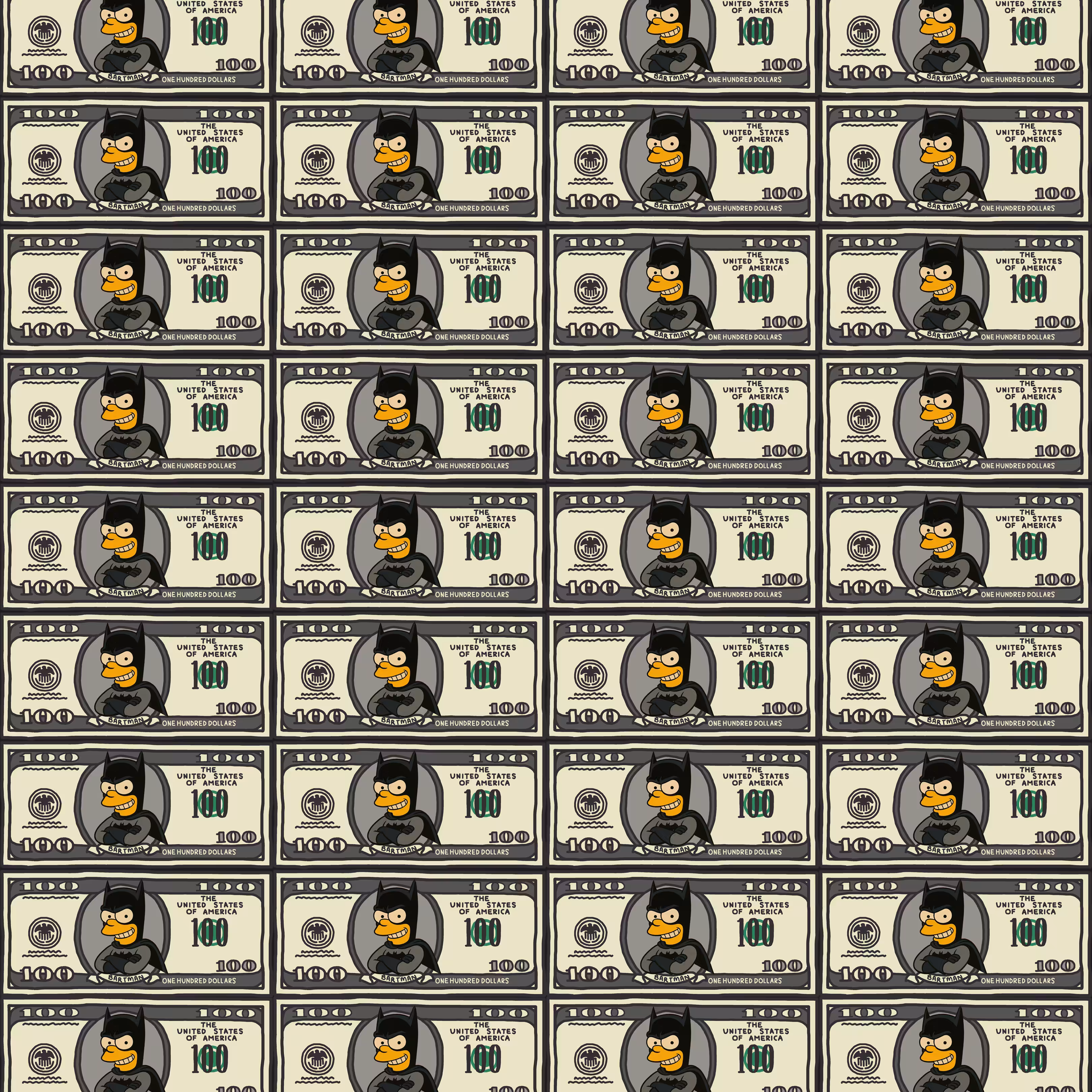 BARTMAN “100 DOLLAR BILLS” | AMBASSADOR OF OBJECTS