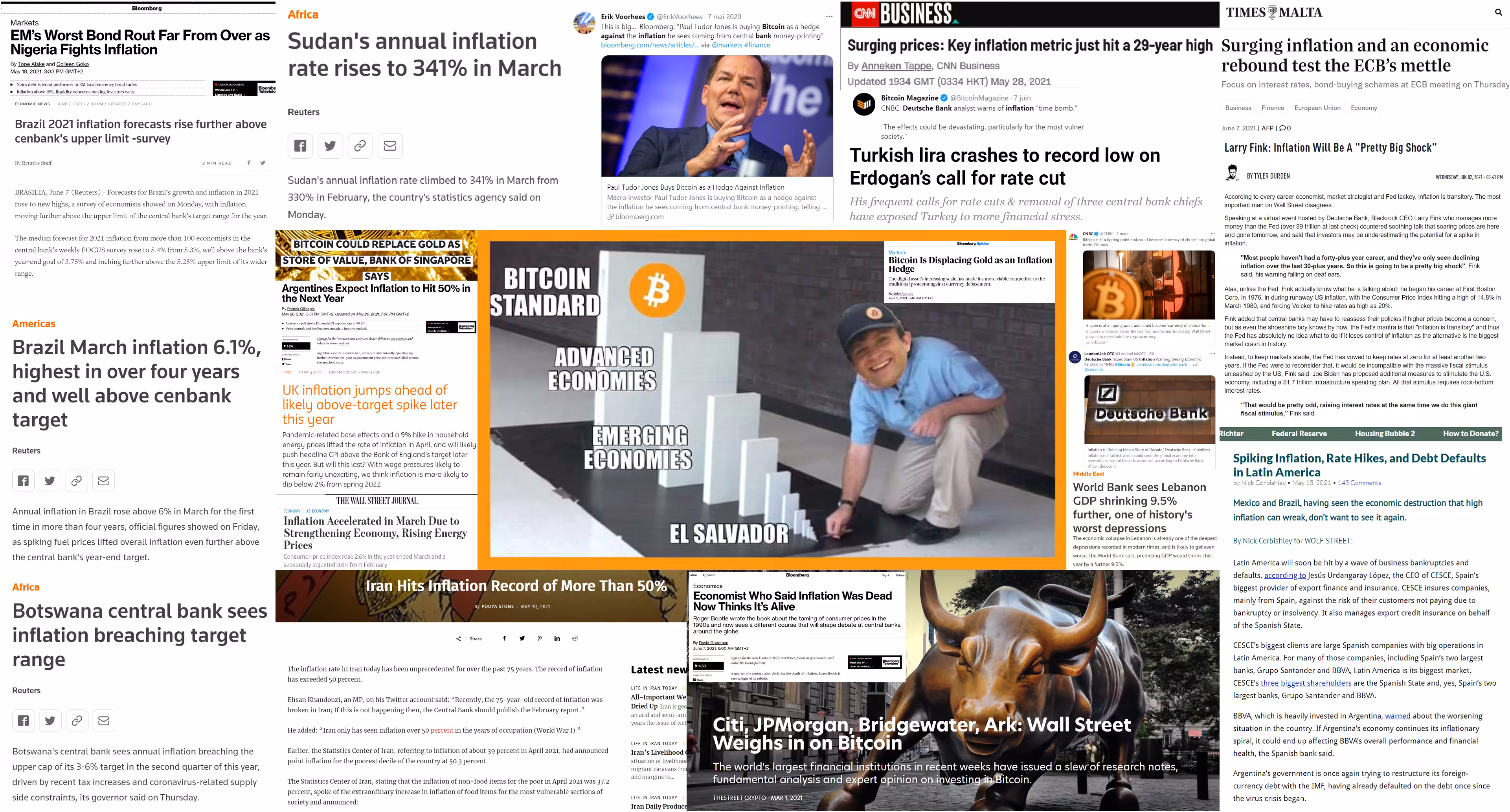 Bitcoin is an hedge against inflation