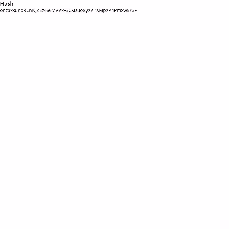 fxhash token #1
