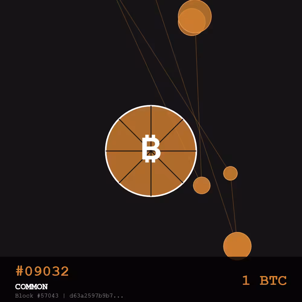 Bitcoin Pizza Genesis: 10K — COMMON Edition | May 22, 2010 - The Day Everything Changed