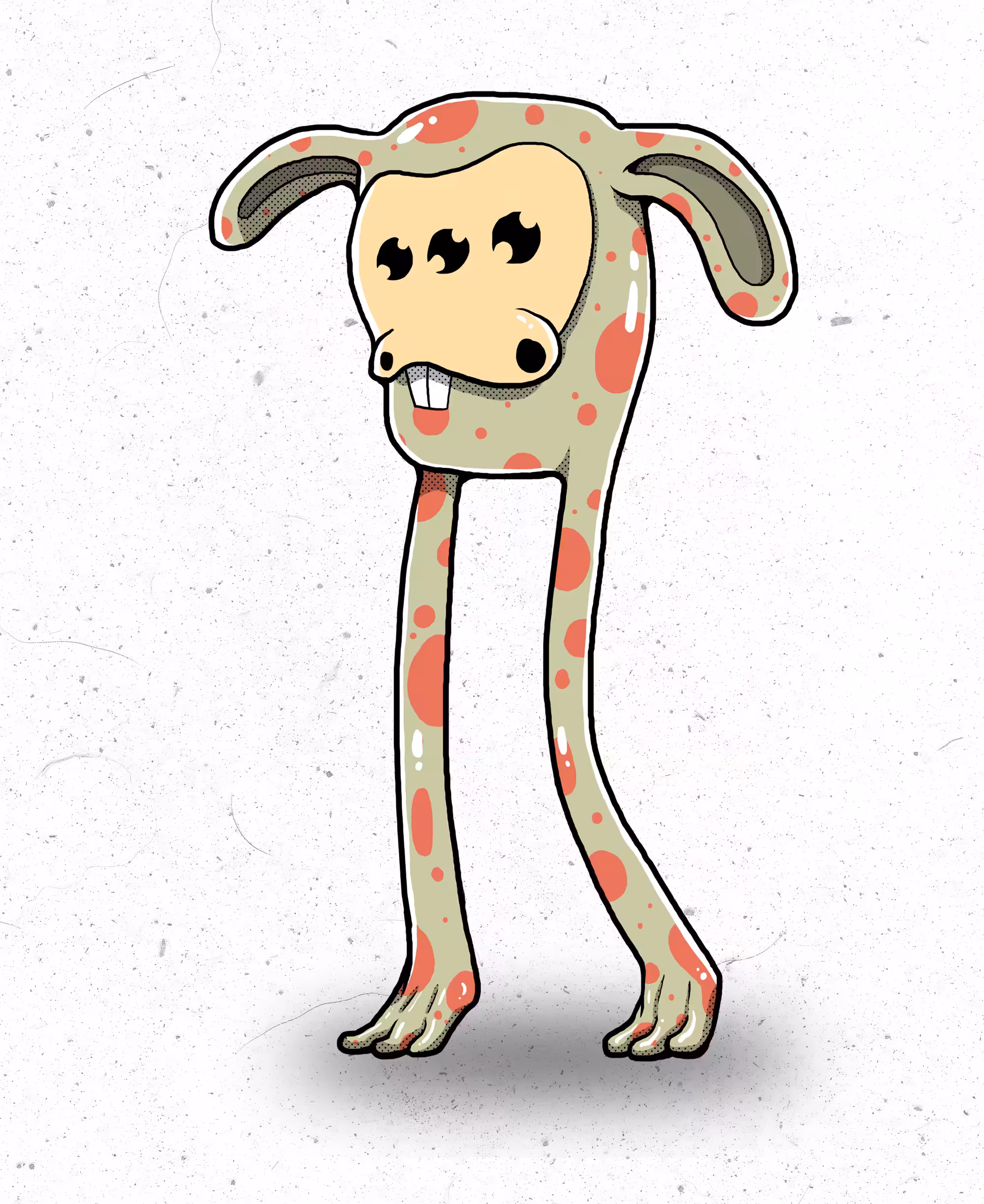 Doodle Handless Monster #04